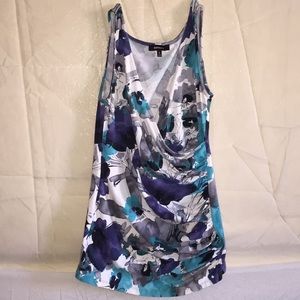 Express Floral Tank Sz Small
